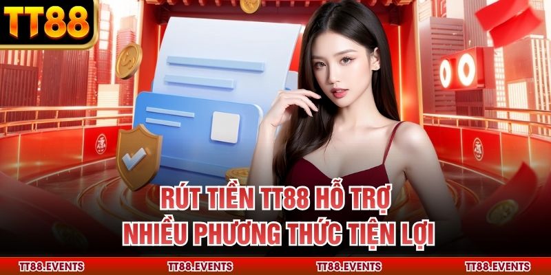 Rút tiền TT88 hỗ trợ nhiều phương thức tiện lợi